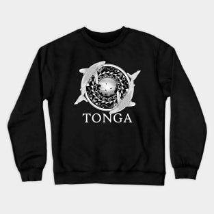 Oceanic Whitetip Sharks Tonga Pride Crewneck Sweatshirt